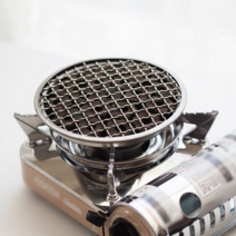 [다행의살림] 세라믹 반영구 숯 불판+물받이판 세트, 숯 불판 물받이판