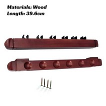 당구큐대 롱고니 모리나리 고리나 큐 당구 용품벽걸이 슬롯 슬롯 스누커 스틱 나무 랙 풀 홀더 스탠드 랙 332, 자연스러운, 03 Natural