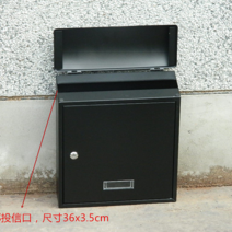 단톡주택 우체통 전원주택 벽걸이형 우편함 유럽풍, 상세 페이지 참고