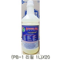 UNK147947 세탁기클리너세척제 다목적 액체세제 1LX20EA 파이씨스 pb1 원룸세탁기청소 가글, 1