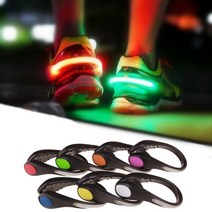 등산 아이젠 낚시 스노우라인 체인 신발 클립 라이트 야간 안전 경고 LED 밝은 플래시 러닝 사이클링 자전, [1] 6
