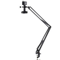 주사전자현미경 비파괴 수질 검사 오염도측정기 산업용 비디오 디지털 카메라 130X 줌 C 마운트 캔틸레버 스탠드 휴대폰 PCB 수리 납땜용 1080P 13MP VGA, 1.A Full Set