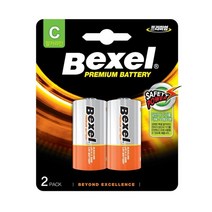 벡셀 Bexel 알카라인 LR14 건전지 카드 C형 2알 IJ1+2U427.2L, 다반사 1
