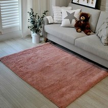 1300K 르네 극세사 러그 200x290cm, 핑크