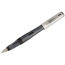 펠리칸 펠리칸o Up 만년필 왼손잡이용 미디엄 펜촉 펜 1개(802789) 회색, charcoal, For Left-Handers