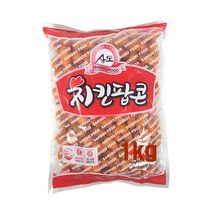 중문푸드 아이들이 좋아하는 치킨팝콘 엄마아빠 술안주도 팝콘치킨 1kg 야식 간식 캠핑요리 도시락 저녁반찬 추천, 1개