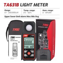 디지털조도계 조도기 TASI-TA8126A/B 디지털 라이트 미터 전문 럭스 고정밀 조도계 럭스/Fc 광도계 환경, 09 One-piece 200000Lux