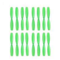 RC 60mm 미니 레이싱 드론 쿼드 콥터 항공기 UAV 예비 부품 액세서리 구성 요소용 8 쌍 CW/CCW 프로펠러 소품 블레이드, [03] Green