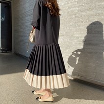 걸스데일리 Muse12 마임 플리츠 원피스