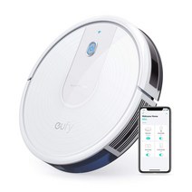 Anker Eufy RoboVac 15C(로봇 청소기)[BoostIQ 탑재어플리케이션 대응초박형강력 흡인정음 설계자동 충전낙하 방지충돌 방지](화이트)