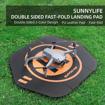 촬영 입문용 전문가용 카메라 취미 비행 수중 드론 dji mavic 미니 주차 앞치마 용 접이식 랜딩 패드 55cm 주차 매트 quadcopters 액세서리 보관 가방 포함