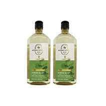 배스 앤 바디 웍스 2팩 아로마테라피 스트레스 완화 유칼립투스 & 스피어민트 샤워 젤 10온스, Eucalyptus/Spearmint_10 Fl Oz