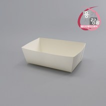 사각 종이 트레이 치킨 상자 속지 두마리 450개