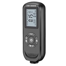 도막두께측정기 자동차 도장 도색 두께 측정기 LCD 디지털 휴대용 두께 측정기 0-2000um 자동차 페인트 코, 04 Black 2