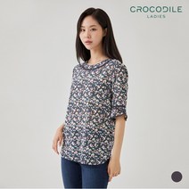 [크로커다일레이디] 플로럴레이스블라우스_CL0FTS102