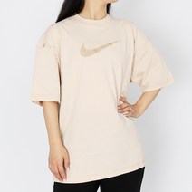 나이키 반팔티 우먼스 NSW 오버핏 스우시 티셔츠