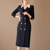 하이퀄리티 3월 4월 하객룩 원피스 아나운서 수입 여성 정장 가을 연예인착용 봄 백화점 코디 패션
