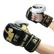 복싱 킥복싱 권투 mma 오픈핑거 백 글러브 종합격투기 ufc 10온스 16온스 퀘스트 2 터치 컨트롤러와 호환되는 통기성 장갑 vr 게임 오픈 팜 장갑 액세서리, 없음