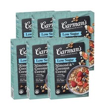 칼만스 아몬드 코코넛 플레이크 375g Carmans Almond Coconut Flakes, 6팩