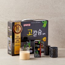 삼육두유 검은콩 고칼슘블랙 190ml 24팩, 주문 수량과 동일한 두유 선물박스, 24개입