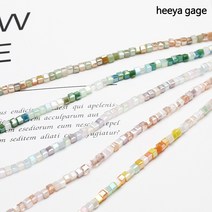 컬러믹스 정사각 론델비즈 2mm, B.2mm(약 180개)