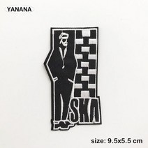 밴드 록 음악 아이언 패치 천 수선 장식 의류 봉제 아플리케 배지 헤비 메탈, 3