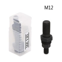 네일건 타정기 타카 핸드 너트 리벳 미터법 m3-m12 용 리베터 건 부품 나사식 맨드릴 교체, M12