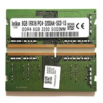 3200 노트북 메모리 DDR4 RAM 8GB 1RX16 PC4-3200AA-SC0-13, [01] 8GB