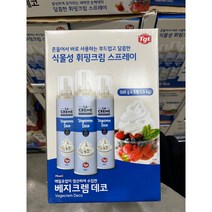 매일유업 휘핑크림 24프로 500gx3 스프레이타입