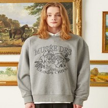 헤지스 그레이 뮤지엄피즈 맨투맨 SPTS2E101G3