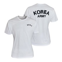 ROKA 코리아아미 로카 로카티 반팔 티셔츠 커플 운동 머슬티 쿨티셔츠