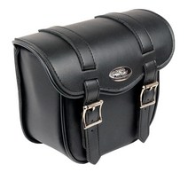 Milwaukee Leather SH545 스몰 블랙 PVC 오토바이 시시 바 백 - 원 사이즈 502048