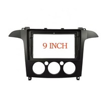 포드 S-Max S Max 2006 - 2015 용 9 Inch 2din Car Fascia 더블 딘 자동차 프레임 대시 보드 설치 패널 트림 리필 키트, frame-A, 9 inch size
