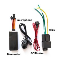 실시간 방수 차량 추적 시스템 자동차 GPS 추적기 4G J16 정확한 Rastreamento 남미, [03] Black