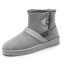 승마부츠여성남성장화가죽스웨이드승마장비프로텍터용품Winter Women And Men Shoes Lightweight Warm Coup, 10 44, 03 GRAY_10 44