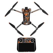 드론 가드DJI 미니 3 프로 스티커 드론 보호 필름 방수 항공기 및 원격 데칼 풀 스킨 액세서리, 14 DJI RC-03