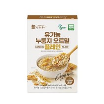 올가 유기농 누룽지 오트밀 플레인 (40gx5봉), 10개