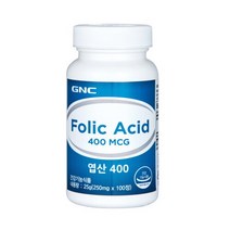 GNC ★유통기한 23.07★[GNC][AK백화점] 엽산400(100정), 선택완료, 단품없음