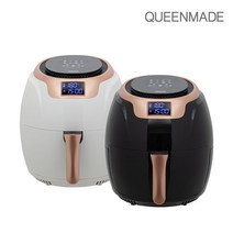 *퀸메이드 원더 쿡 에어프라이어 7리터 LAFD-6000 2종(택1), 블랙