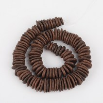 복숭아단주 약 120135 개/가닥 천연 녹색 청록색 하울라이트 슬래브 슬라이스 디스크 Heishi 스페이서 비즈 팔찌 목걸이 DIY 만들기, [07] As Picture