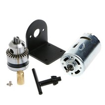 스탠드 드릴 전동 새로운 핸드 드릴 diy 선반 프레스 555 모터 w 18 척+ 마운팅 브래킷 12-36v