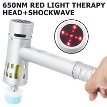 휴대용 충격파 치료 기계 척추 카이로프랙틱 교정 효과적으로 통증 조절 신체 이완 3in 1, 02 UK Plug