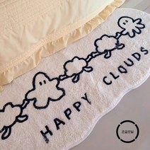 (주)존 글로벌 클라우드 러그 발매트 구름 홈인테리어 북유럽 카페트 워셔블 계단 복도 미끄럼 방지