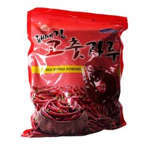 류씨네 굵은 고춧가루(김치용/매운맛) 1kg wj, 2개
