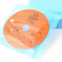 OPP재질 양면사용 CD케이스종이 씨디보관 CD커버 CD케이스보관함 CD집 CD홀더 10P