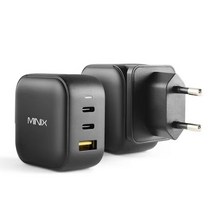 MINIX NEO P1 USB-PD / QC3.0 66W 3 포트 Gan 소재 고속충전기, 1개