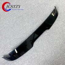 기아 소울 스포일러 2010-2015 st sy ABS 소재 자동차 리어 윙 프라이머 컬러 리어 스포일러, 검은색