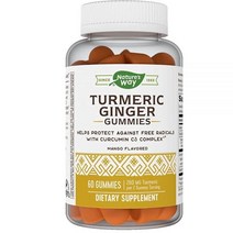 네이쳐스웨이 터메릭 진저 젤리 60개