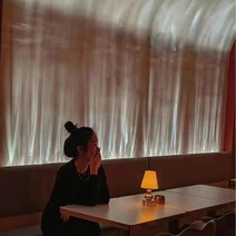 바다무드등 움직이는 물결 조명, 83cm 18컬러(모바일 앱 연동+리모컨)