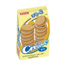 크림오 밀크향 샌드쿠키 108g 2개세트, 2개